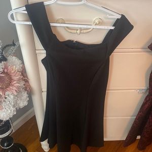 Black dress only worn ONCE off the shoulder dress